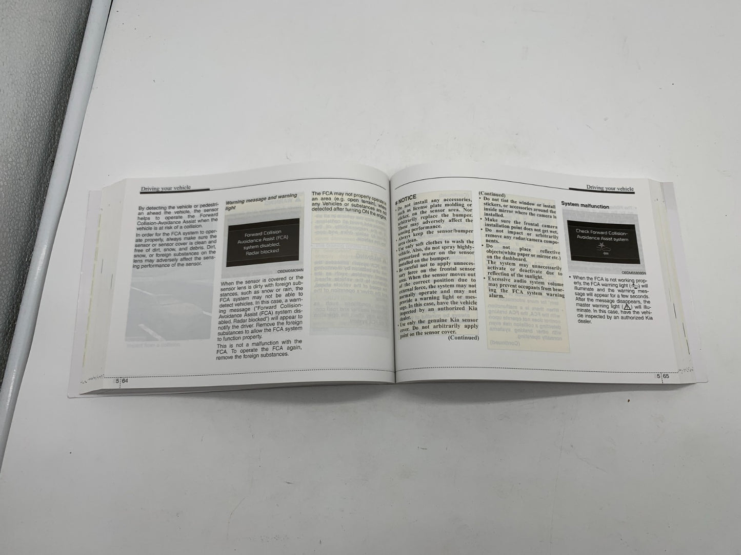 2019 Kia Forte Owners Manual Set with Case OEM