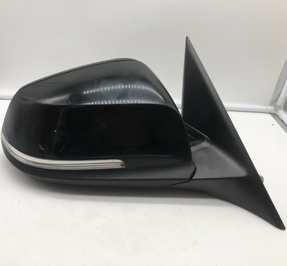 2012-2013 BMW 320i Passenger Side View Power Door Mirror Black OEM A01B42034