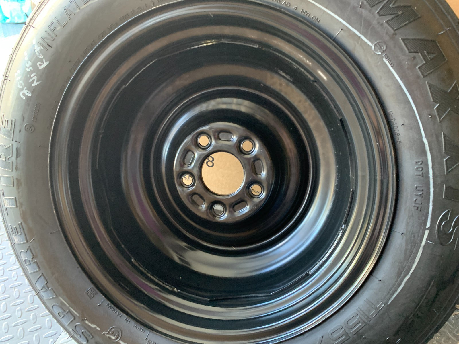 2010-2020 Nissan Rogue 16" Spare Tire Wheel Compact Donut T155/90D16 Maxxis