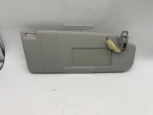 2011-2018 Volkswagen Jetta Passenger Sun Visor Gray Illuminated OEM D03B42003