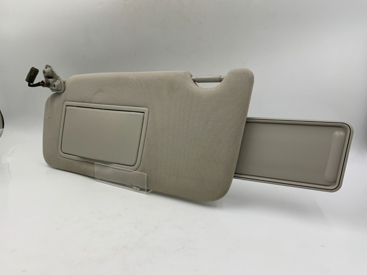 2010-2014 Subaru Legacy Driver Sun Visor Gray Illuminated OEM B03B25067