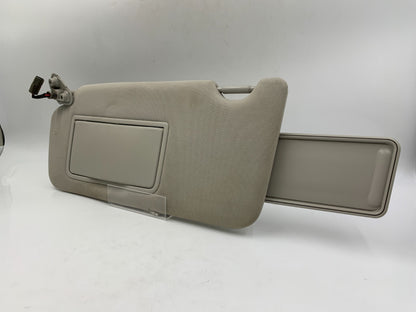 2010-2014 Subaru Legacy Driver Sun Visor Gray Illuminated OEM B03B25067