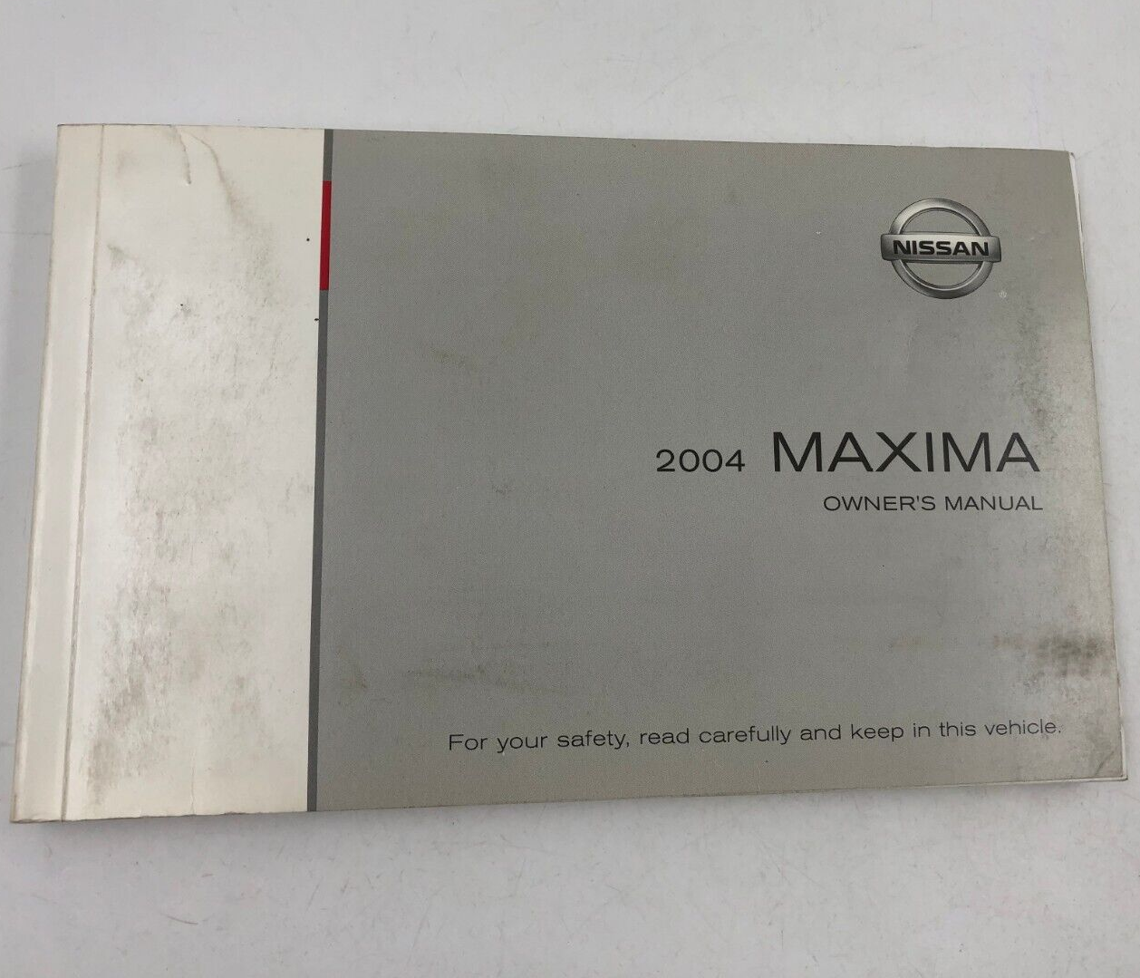 2004 Nissan Maxima Owners Manual OEM