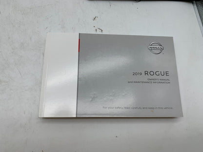 2019 Nissan Rogue Owners Manual Set with Case OEM A03B43002