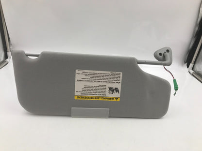 2005-2007 Ford Freestyle Driver Sun Visor Gray Illuminated D01B52082