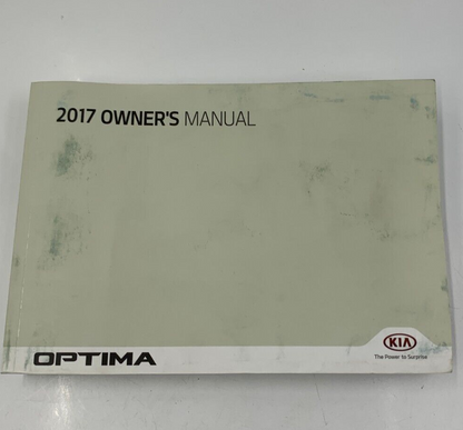 2017 Kia Optima Owners Manual OEM C01B43061