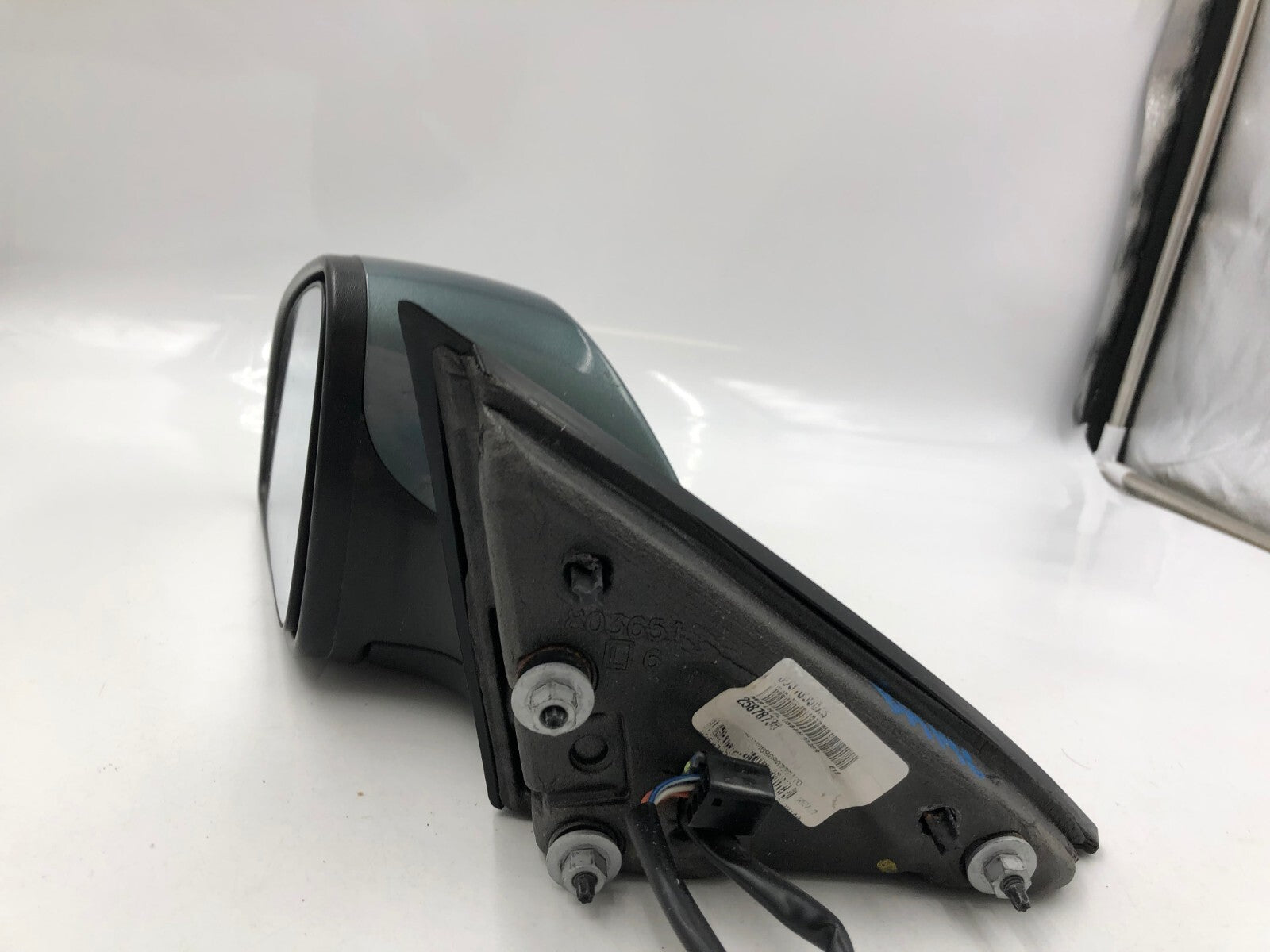 2008-2012 Chevrolet Malibu Driver Side View Power Door Mirror Green A03B05038
