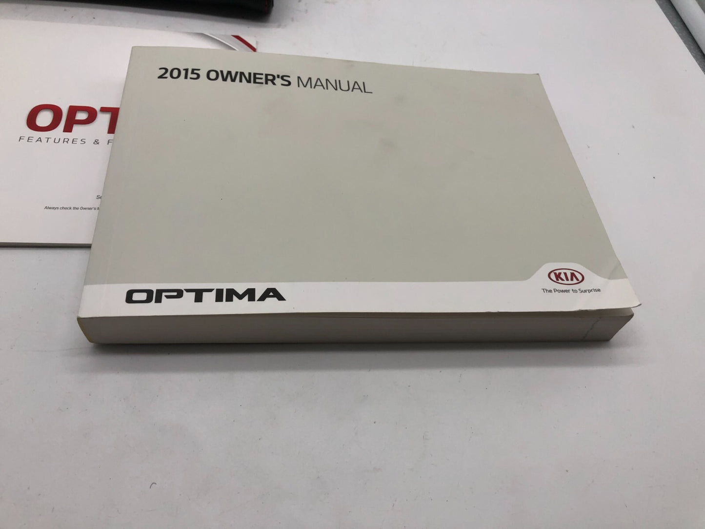 2018 Kia Optima Owners Manual Set with Case OEM A01B13021