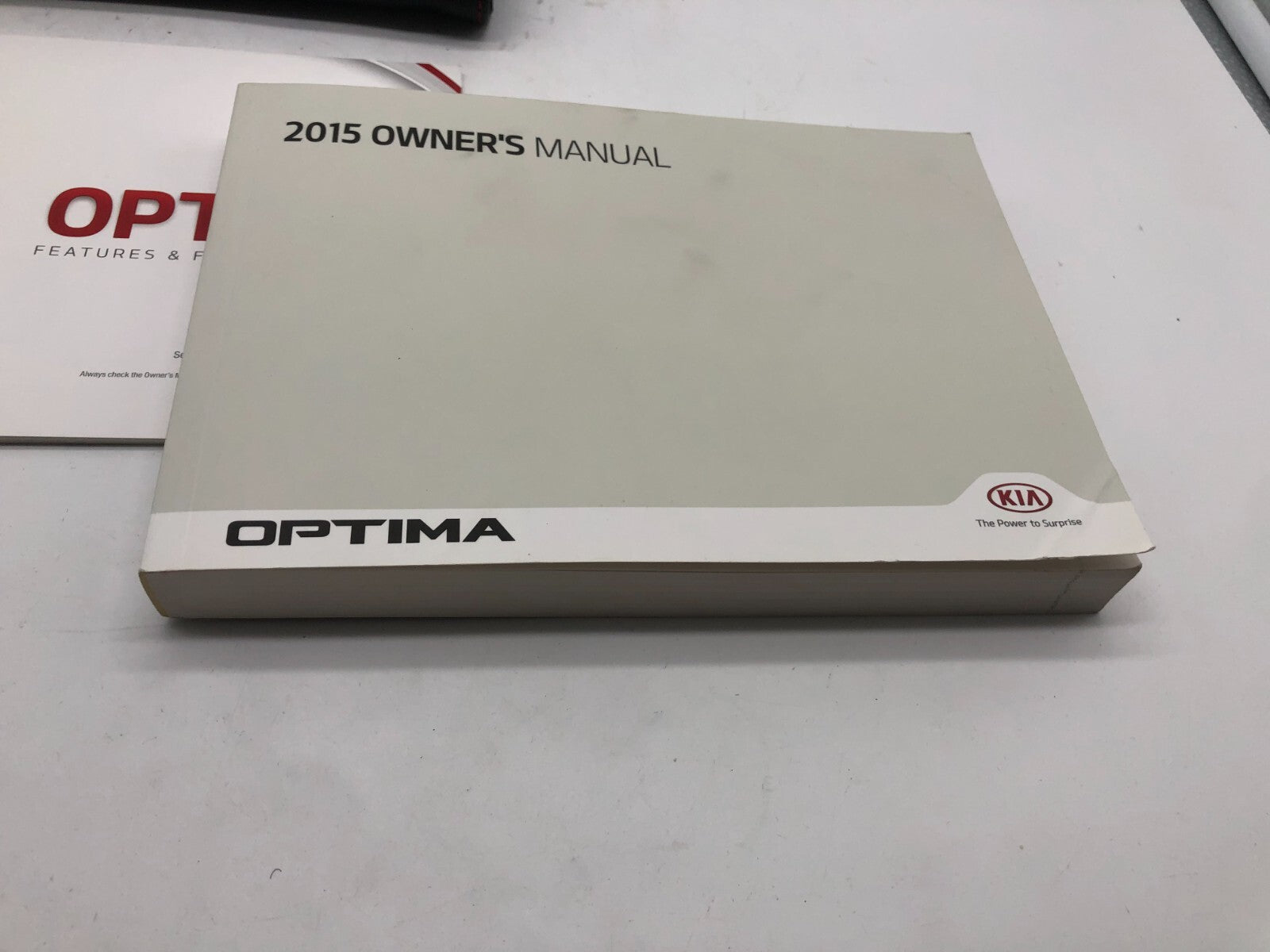 2018 Kia Optima Owners Manual Set with Case OEM A01B13021