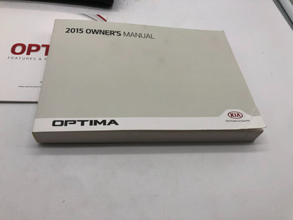 2018 Kia Optima Owners Manual Set with Case OEM A01B13021