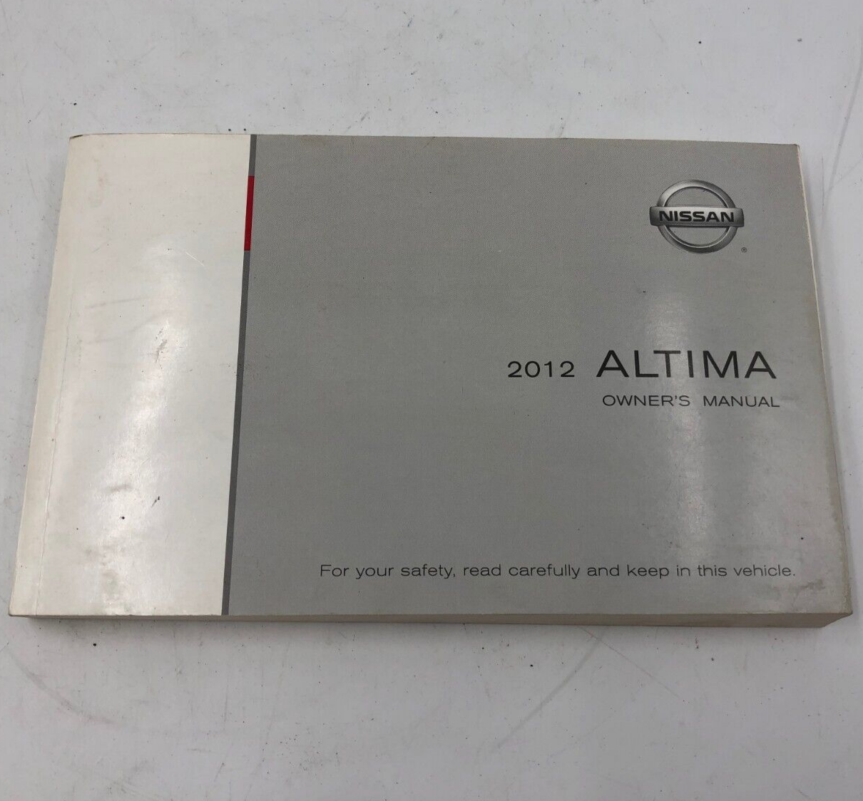2012 Nissan Altima Owners Manual OEM D02B65009