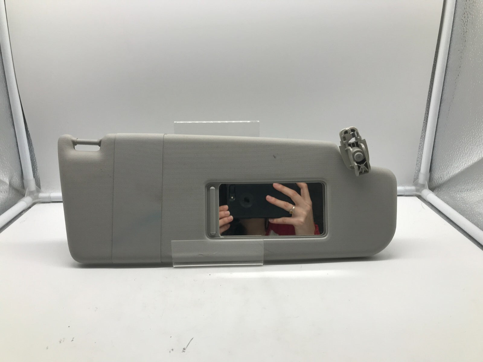 2011-2018 Volkswagen Jetta Passenger Sun Visor Gray OEM D04B10036
