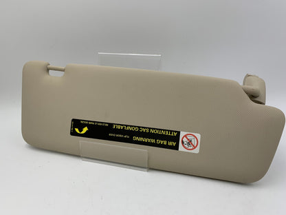 2008-2011 Audi A5 Driver Sun Visor Illumination Beige OEM D04B43063