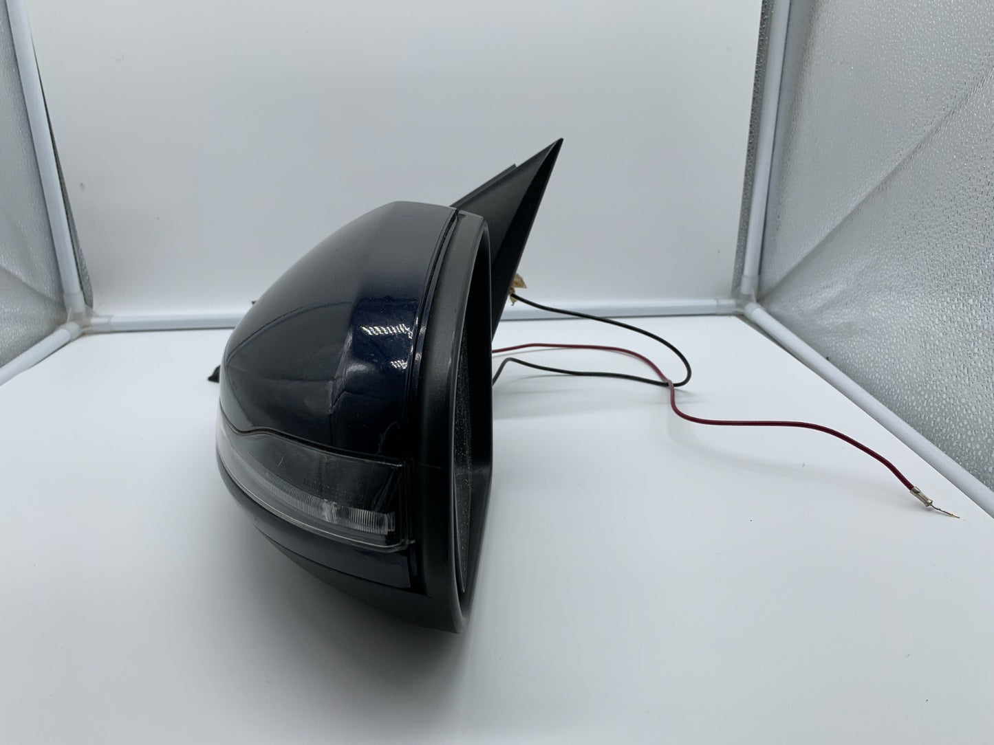 2015-2016 Mercedes-Benz C300 Driver Side View Power Door Mirror Blue B01B48043