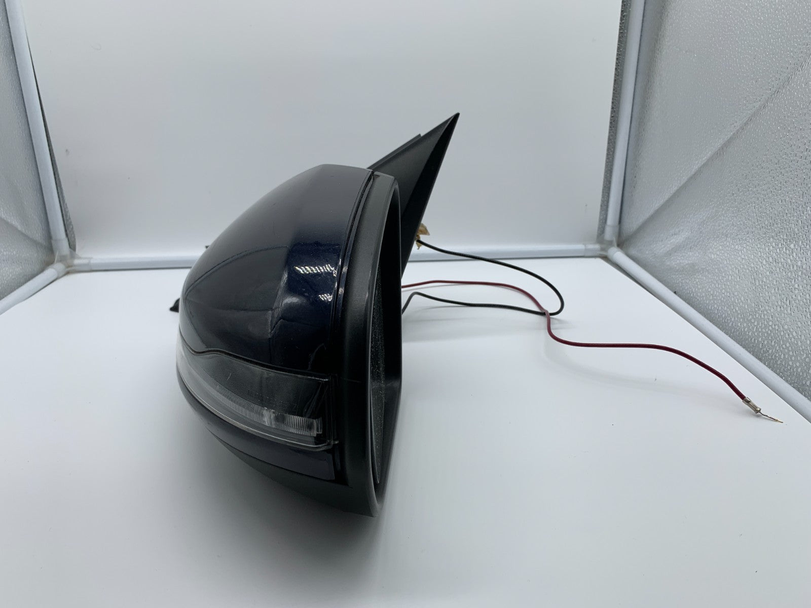 2015-2016 Mercedes-Benz C300 Driver Side View Power Door Mirror Blue B01B48043