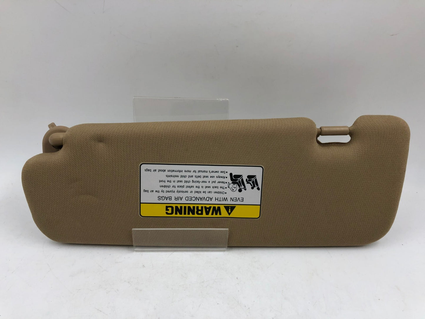 2011-2015 Hyundai Sonata Passenger Sun Visor Sunvisor Brown OEM D04B01002