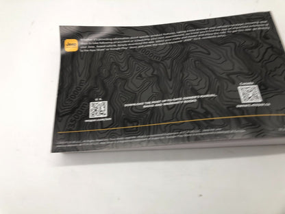 2022 Jeep Compass Owners Manual OEM R01B37009