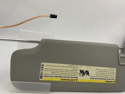 2016-2020 Chevrolet Malibu Passenger Sun Visor Gray Illuminated OEM A03B34041