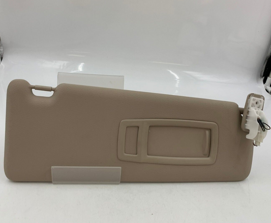 2012-2018 BMW 328i Passenger Sun Visor Sunvisor Beige OEM Illumination E03B66004