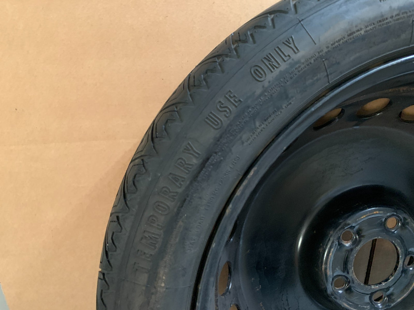 2007-2014 Mercedes Benz S550 19" Spare Tire Wheel Compact Donut T155/70R19