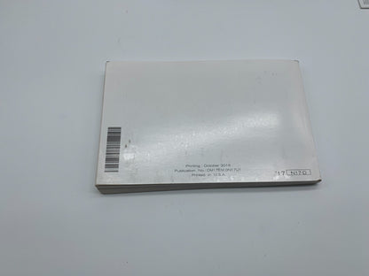 2017 Nissan Versa Sedan Owners Manual Set with Case OEM C04B40012