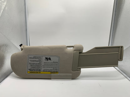 2006-2010 Infiniti M35 Passenger Sun Visor Beige Illuminated OEM C03B65013