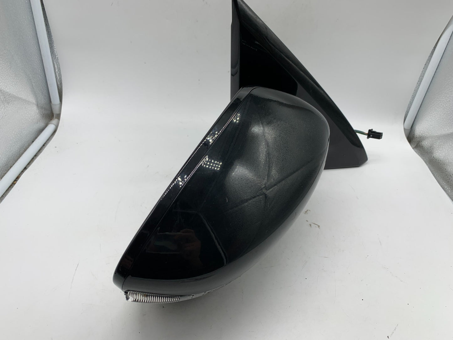 2017 Nissan Pathfinder Passenger Side Power Door Mirror Black OEM C03B28046