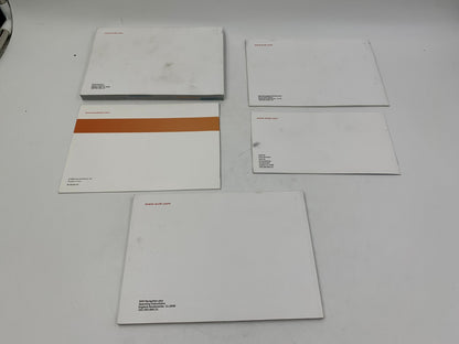 2010 Audi A4 Sedan Owners Manual Set with Case OEM D01B43006