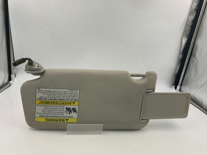 2010-2014 Subaru Legacy Passenger Sun Visor Gray Illuminated OEM E03B54057
