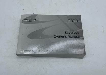 2020 Chevrolet Silverado 1500 Owners Manual OEM B01B16003