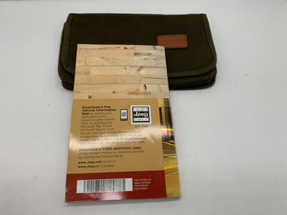 2014 Jeep Cherokee Owners Manual Set with Case OEM R01B12026