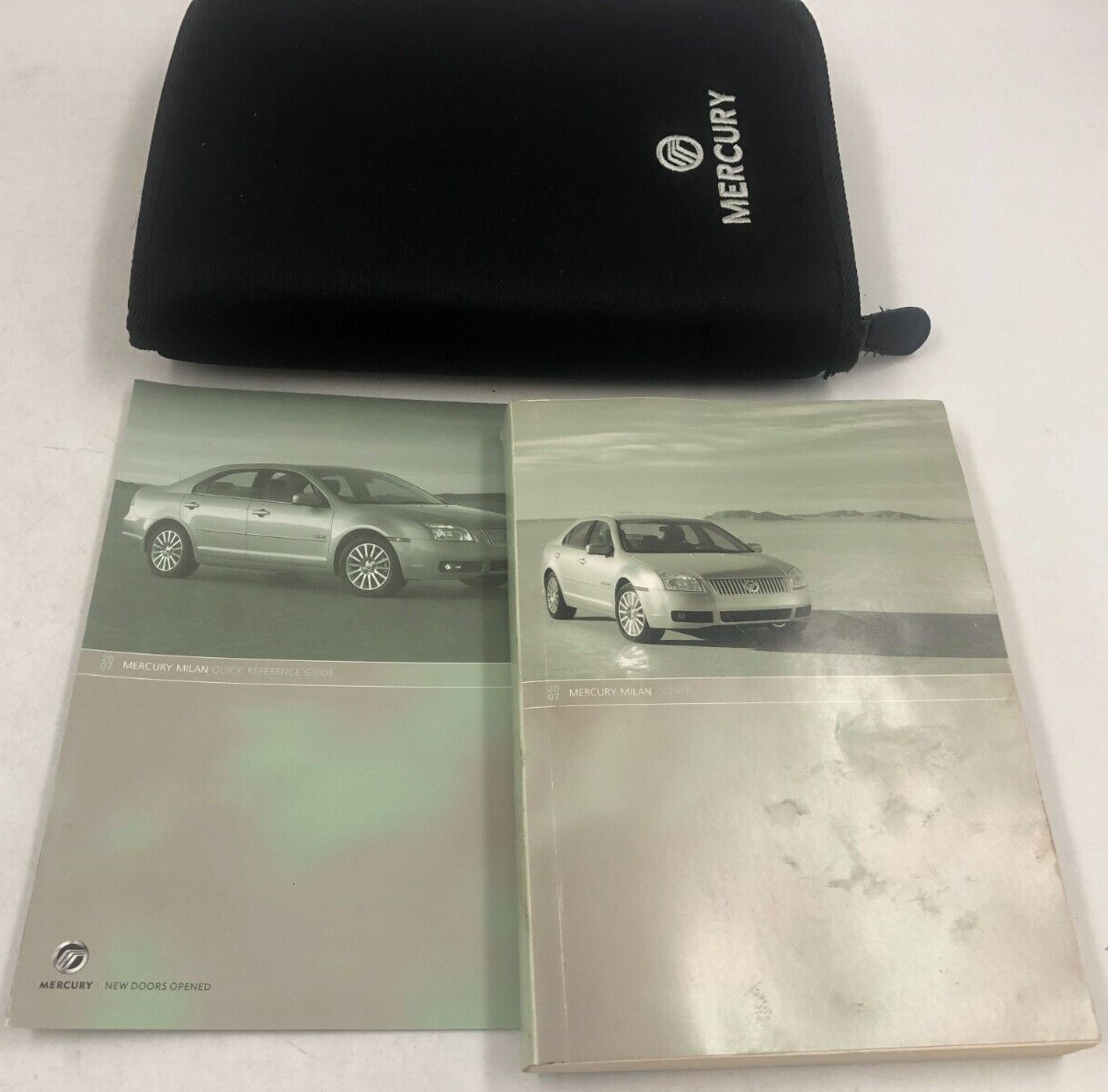 2007 Mercury Milan Owners Manual Set with Case OEM D02B44062