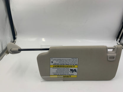 2015-2022 Subaru Legacy Passenger Sun Visor Beige Illuminated OEM C01B37063