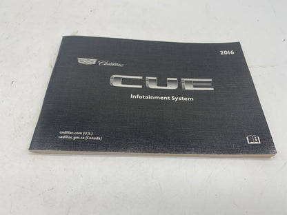 2016 Cadillac XTS Owners Manual Set with Case OEM A01B56014
