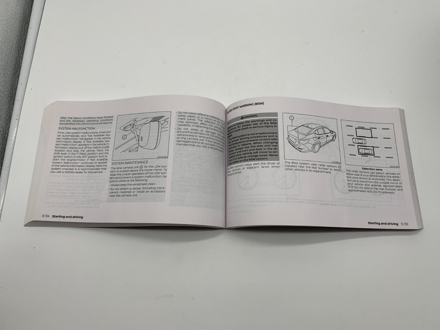 2022 Nissan Sentra Owners Manual Set with Case OEM C03B50013