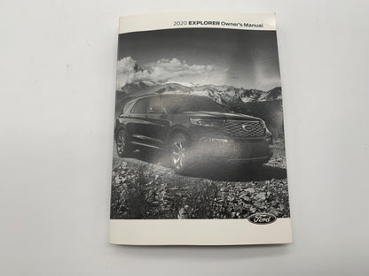 2020 Ford Explorer Owners Manual Set with Case OEM B03B56005