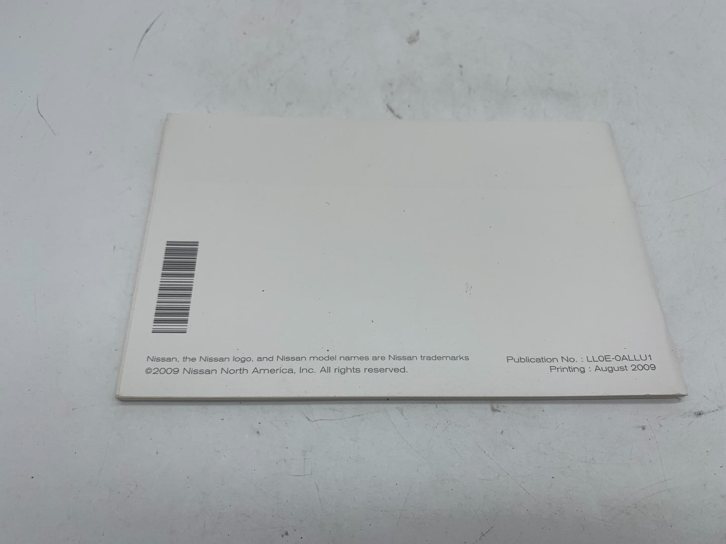 2010 Nissan Sentra Owners Manual Set with Case OEM