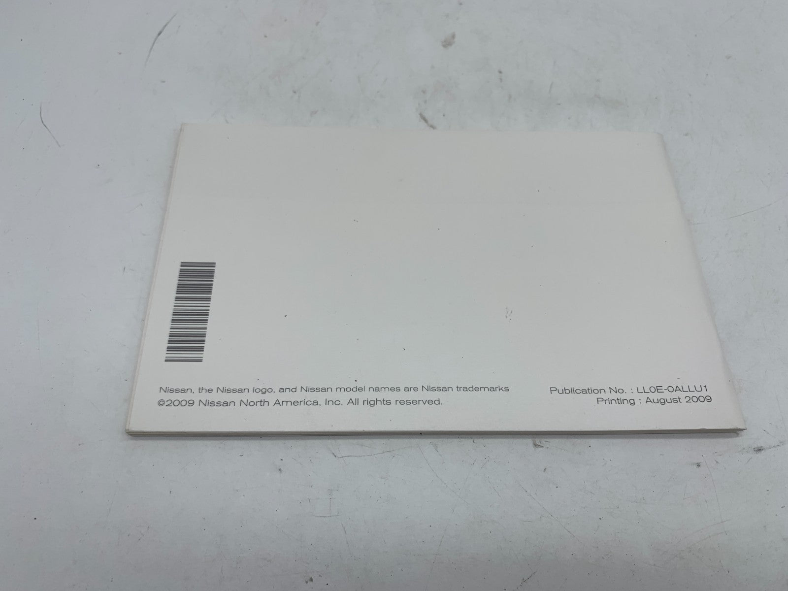 2010 Nissan Sentra Owners Manual Set with Case OEM