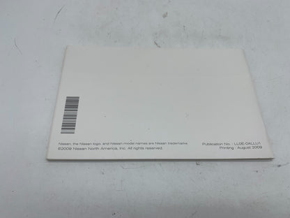2010 Nissan Sentra Owners Manual Set with Case OEM