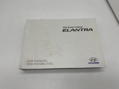 2016 Hyundai Elantra Owners Manual Set OEM R01B03020