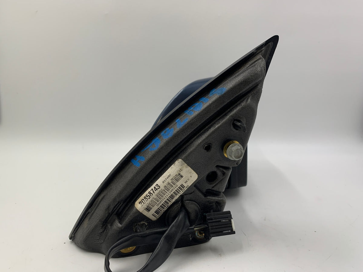 2010-2011 Chevrolet Equinox Passenger Side Power Door Mirror Blue OEM