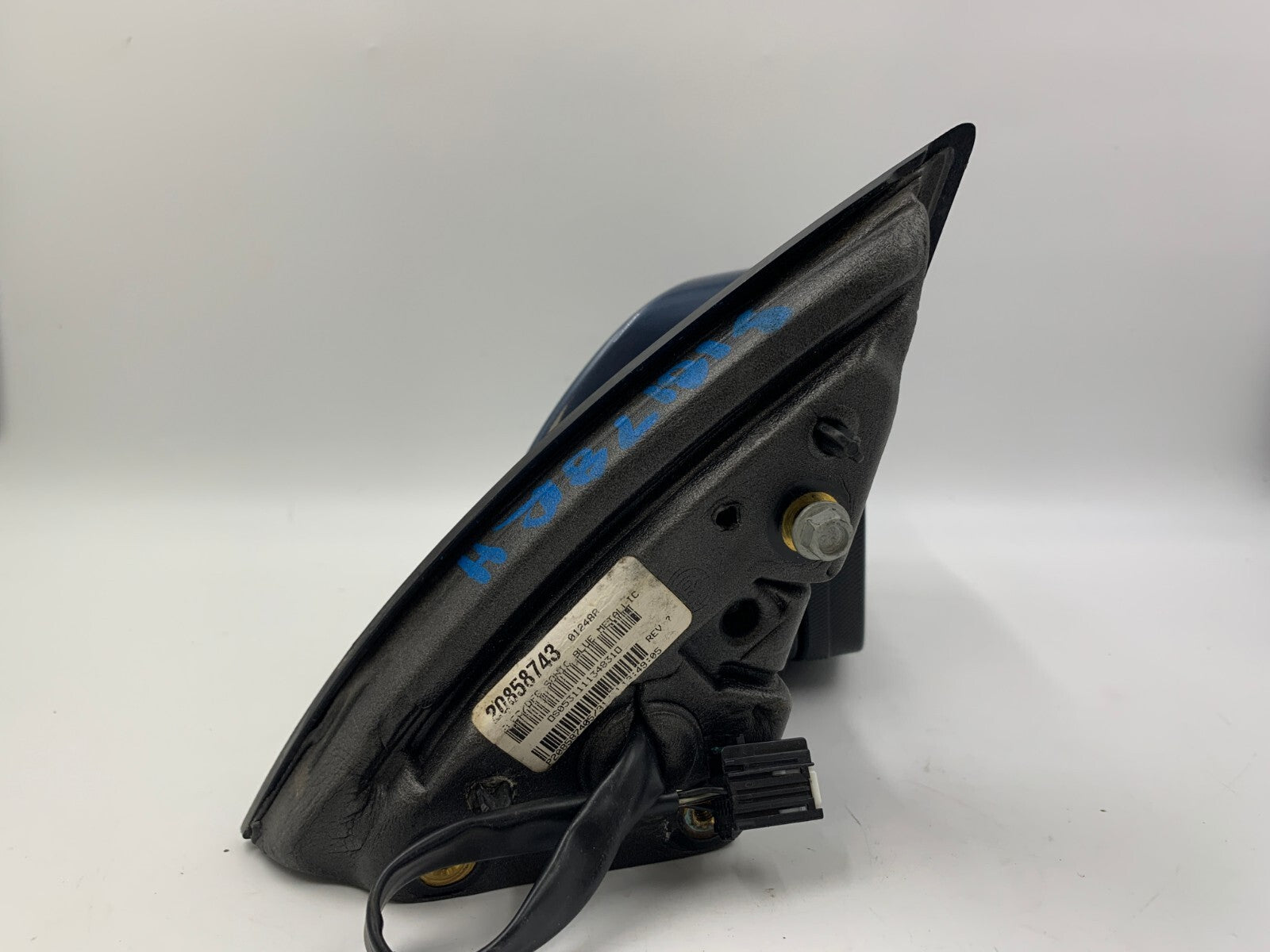 2010-2011 Chevrolet Equinox Passenger Side Power Door Mirror Blue OEM