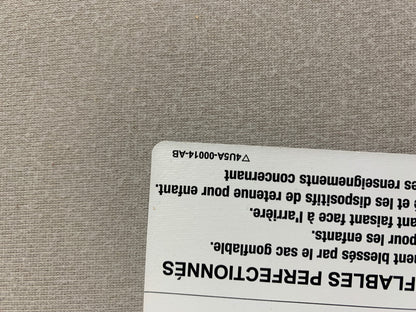 2006-2009 Mercury Milan Passenger Sun Visor Gray Illumination OEM B04B26030