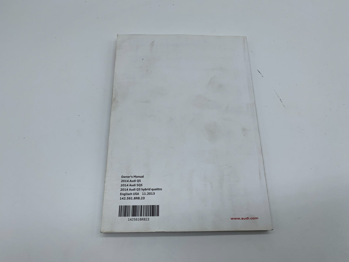 2015 Audi Q5 SQ5 Owners Manual OEM A01B50013