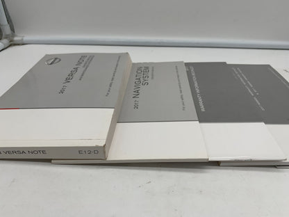 2017 Nissan Versa Note Owners Manual Set with Case OEM