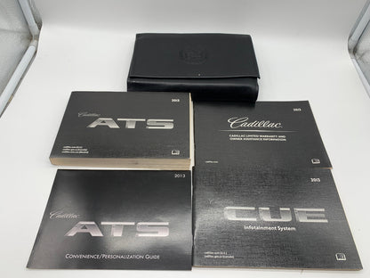 2013 Cadillac ATS Owners Manual Set with Case OEM R01B09037