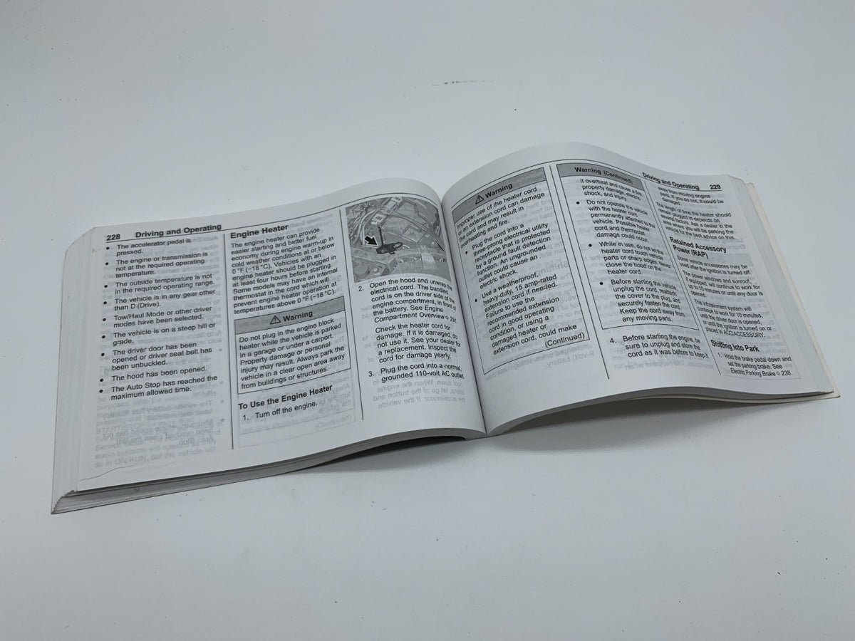 2019 Chevrolet Traverse Owners Manual OEM B02B16006