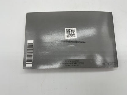 2022 Nissan Sentra Owners Manual Set with Case OEM