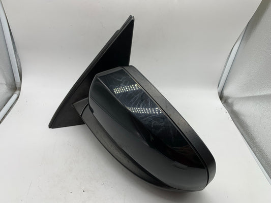 2011-2013 BMW X5 Driver Side View Power Door Mirror Black OEM B01B39002