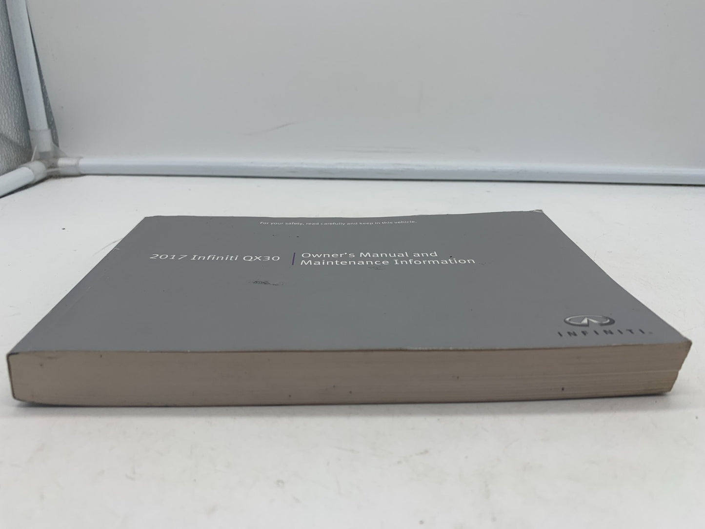 2017 Infiniti QX30 QX 30 Owners Manual Set with Case OEM